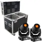 2x Chauvet DJ Intimidator Spot 355Z IRC w/ Case