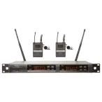 Airwave AT-4220 | UHF Dual Channel 2 Bodypack/Lav Wireless Microphone System