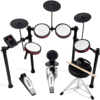Alesis Turbo Pro Kit | 8in Mesh Electronic Drum Set | Bluetooth Audio with 110 Sounds
