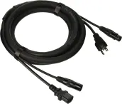 American Audio SKAC10 | 10ft XLR + IEC Combo Cable
