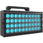 American DJ 40 HEX Panel IP | Outdoor-Rated RGBAL+UV Wash, Blinder & Strobe Panel