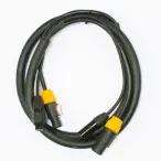American DJ AC3PTRUE6 | 6ft IP65 DMX & Power Combo Cable with Locking Connectors