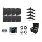 American DJ AV3 Video Wall 4x2 Complete Package