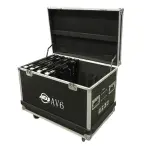 American DJ AV6FC AV6 Case (8pc)