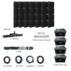 American DJ AV6X 7X4 VXR Video Wall Package