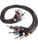 AP Audio TRS Stereo Patch Cable | 8 pack