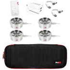 Ape Labs Coin 2.5 Set of 4 RoadPack | 15W RGBaW USB-C Uplights, Effect Lights, USB Powered