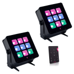 Ape Labs Marvel Pix Wash (2-Pack) | Battery Pixel Wash Lights w/ App + CRMX + Remote