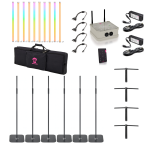 Ape Labs Neon & Pix Combo RoadPack | 10pc Neon Pack, 5 with Pixel Control, 5 Standard, Includes Connect App Controller & 6x UniStands