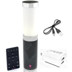 Ape Labs Table Light 2.0 Set of 1 Grey | Battery LED Table Light with Remote | IP65 360° Wireless Uplight Pack