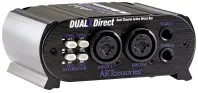 Art DualXDirect | 2-Channel Active DI Box with Combo Inputs, Phantom or Battery Power