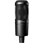 Audio-Technica AT2020 | Cardioid Condenser Mic for Home Studio, Vocals & Podcasting
