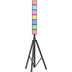 Blizzard Lighting InfiniPix Lil Spektro | Pixel-Mappable RGB Tower | 196 LEDs & Silent Fanless Design