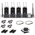 CAD GXLIEM4 | 4-Channel Wireless In-Ear Monitor System with Bodypacks & Earbuds