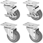 Carvin Audio CASTERTRX | 3in Caster Wheel Set | For TRx3118A Subwoofer