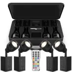 Chauvet DJ EZPin Zoom Pack | Battery-Powered Pin Spot