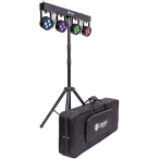 ColorKey PartyBar Mobile 100 EL | Wireless LED Lighting System | Battery-Powered with Stand & Case