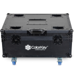 ColorKey Road Case for Inceptor Panel FX | Holds 4 Fixtures | Heavy-Duty Touring Case