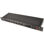 Crisp DMX Splitter | 8 Isolated Outputs | Signal Amplifier in 1U Rackmount