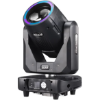 Crisp JUBARIS BEAM 300 | 250W Hybrid Beam Moving Head with Prism, Gobo & RGB Halo Ring