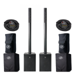 DAS Altea Duo 20A Column Array Package with Covers