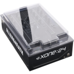 Decksaver DS-PC-XONE24 | Cover for Allen & Heath Xone:24/24C | Smoked Polycarbonate Protection