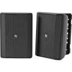 Electro-Voice EVID-S5.2XB | 5.25in IP65 Surface Speaker Pair | Black 70V/100V Install Speakers