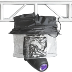 Event Lighting RAINCL | Rain Cover for Large Double Mount Fixtures | Flame Retardant Outdoor Protection
