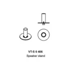 FBT VT-SO406 | M20 Thread Sub Pole Mount Zero