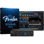 Fender Quantum LT 4 | 4x2 USB-C Interface | Dual 75dB MAX-HD Preamps with Loopback