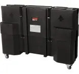 Gator G LED 5055 2X | Case for Two 50in-55in LED Screens | Roto-Molded Protection with Casters
