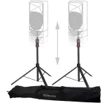 Gator GFW-ID-SPKRSET | ID Series Speaker Stand Set with Lift Assist & Carry Bag