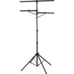 Gator GFW-LIGHT-LS2000 | Lightweight Adjustable Lighting Stand with Quad-Leg Base