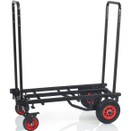 Gator GFW-UTL-CART52 | 30in-52in Folding Utility Cart | 500 lb Capacity with 8 Configurations