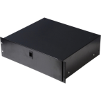 Gator GRW-DRW4 | 4 RU Lockable Rack Drawer | 16-Gauge Steel Storage