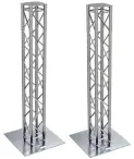 (2) Global Truss 6.4ft Square Truss Totem Package w/ Large Base Plates | F34 Totem Pack