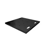 Global Truss DT-GP BASE 30 BLK | 30" x 30" Aluminum Base Plate in Black Finish
