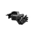 Global Truss X-PRO SWIVEL CLAMP BLK | Heavy-Duty 360° Truss Clamp, 1650lb Load Capacity