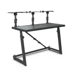 Gravity Stands  FDJT 01 | DJ Desk with Adjustable Loudspeaker and Laptop Trays