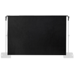 Gravity Stands GPADSET2 | 35mm Pipe and Drape System | 1.9–3.5m Crossbar with Flame-Retardant Curtain