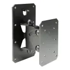 Gravity Stands GSPWMBS30B | Tilt-and-Swivel Wall Mount for Speakers up to 66 lbs (Black)