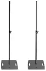 Gravity Stands LS431B Pair | (2) Square Base Speaker/Lighting Stands