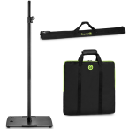 Gravity Stands TLS431B Package | 7.9ft Touring Lighting Stand - 55lb Capacity | 2 Padded Carry Bags