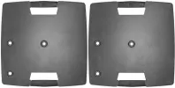 Gravity Stands TWB431B (Pair) | Touring Base Plates for M20 Poles | TLS431B or LS431B Baseplate Only x2