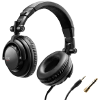 Hercules HDP DJ45 | Closed-Back DJ Headphones | 50mm Drivers & Swivel Earcups