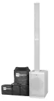 HK Audio POLAR 12 MK2 WHT | 2000W White Column PA System with 12" Sub & Bluetooth TWS