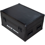 JMAZ FIRESTORM 4 4PK Road Case | Holds 4 Firestorm Units | Padded Case with Locking Casters