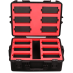 JMAZ MAD PAR 6PK CASE | Case for 6 MAD PAR Lights | IP65 Injection-Molded Protection
