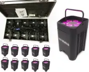 JMaz Mad Par Hex 6S Package - 10pc w/ Charging Case