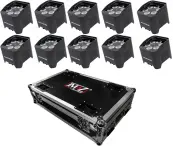 JMaz Mad Par Hex 6XS Package - 10pc w/ Charging Case